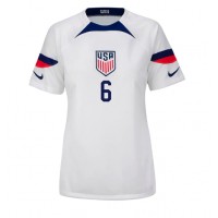 Fotbalové Dres Spojené státy Yunus Musah #6 Dámské Domácí MS 2022 Krátký Rukáv